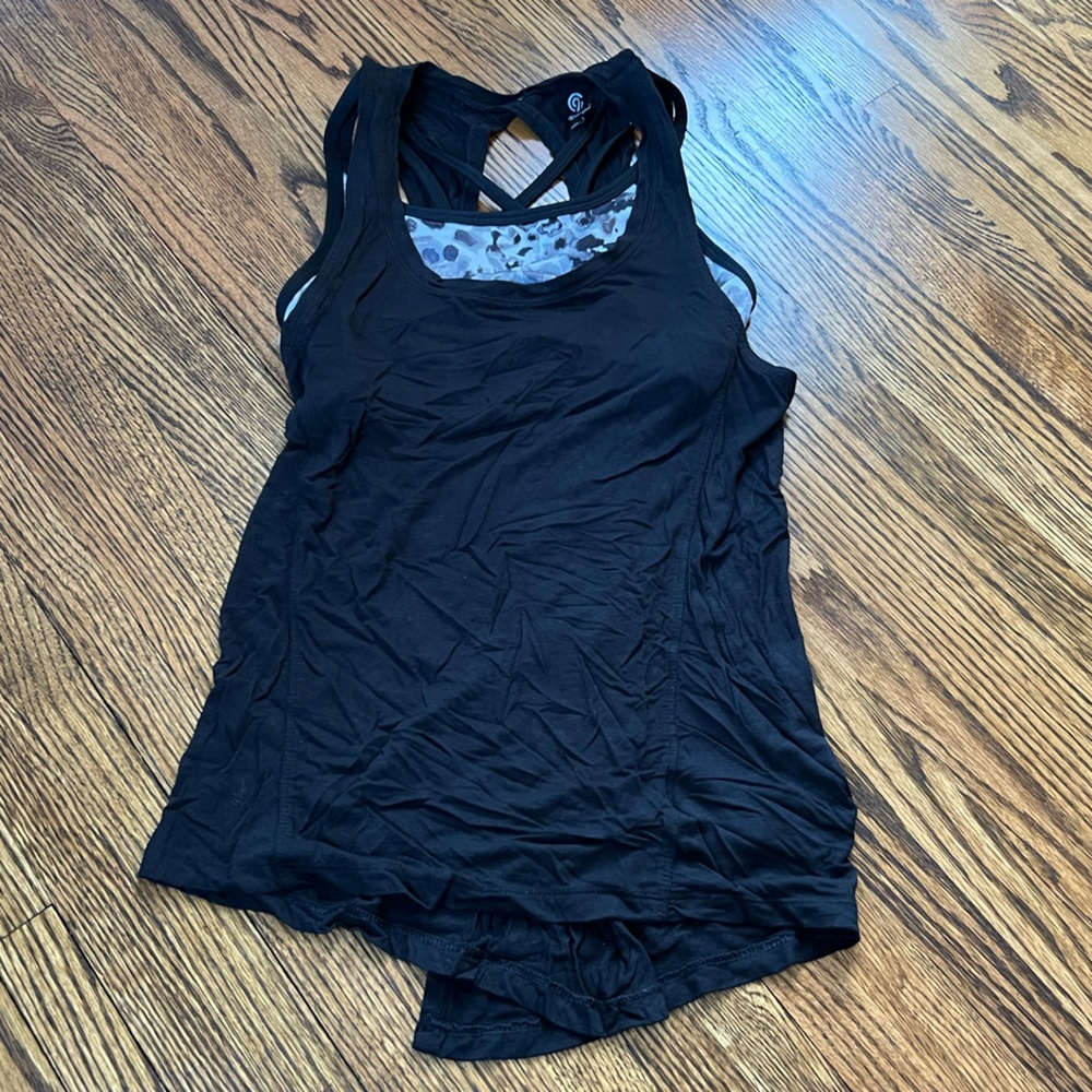 C9 Tank with Built in Sports Bra Size Small